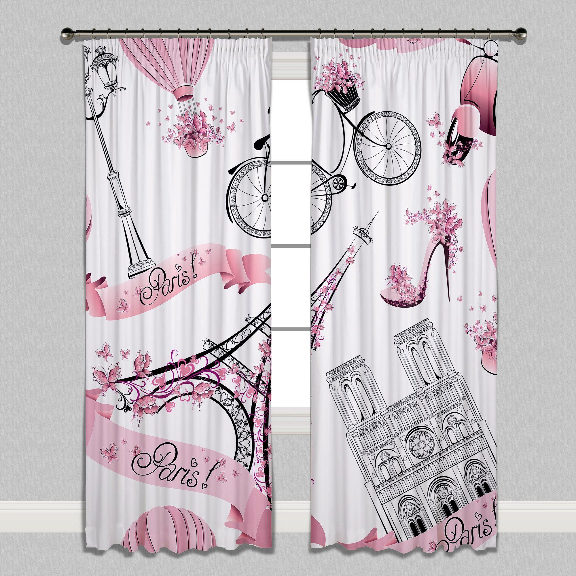 Detail Eiffel Tower Curtains Nomer 18