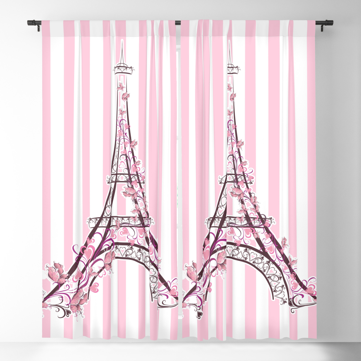 Detail Eiffel Tower Curtains Nomer 25