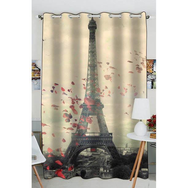 Detail Eiffel Tower Curtains Nomer 4