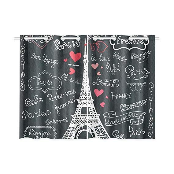 Detail Eiffel Tower Curtains Nomer 30