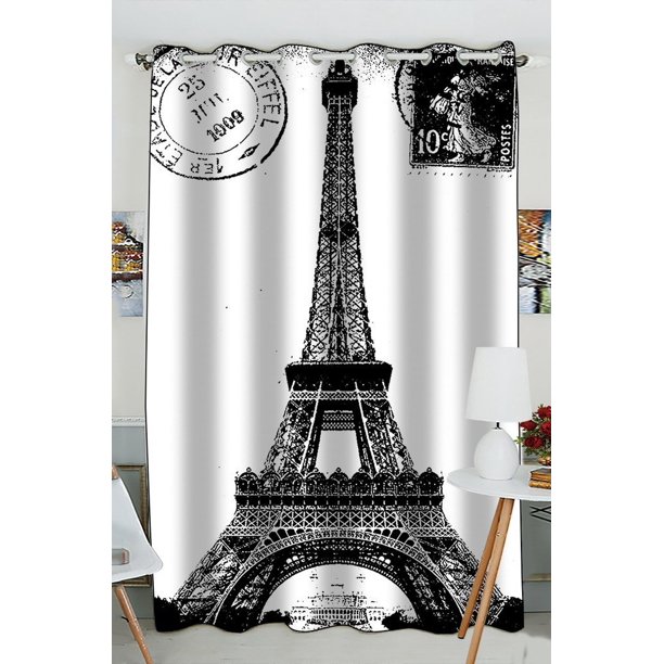 Detail Eiffel Tower Curtains Nomer 5