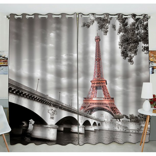 Detail Eiffel Tower Curtains Nomer 46