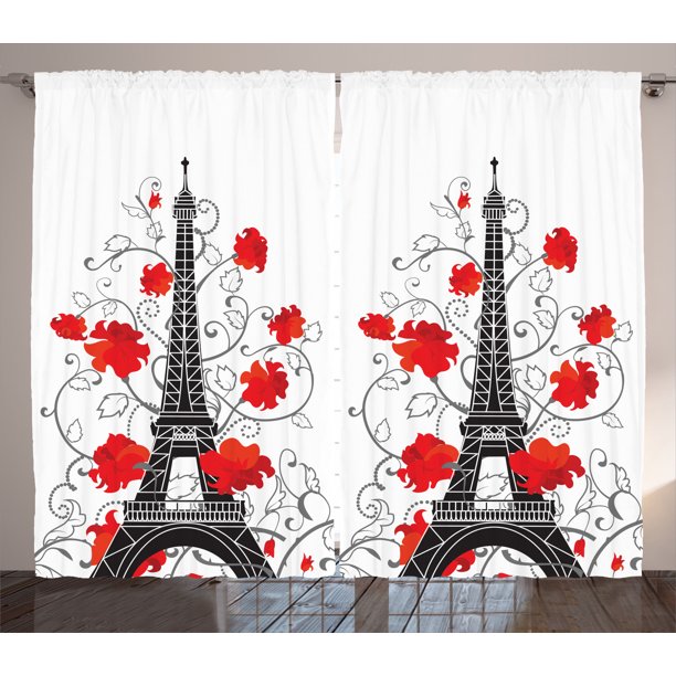 Detail Eiffel Tower Curtains Nomer 6