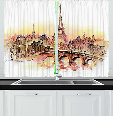 Detail Eiffel Tower Curtains Nomer 53