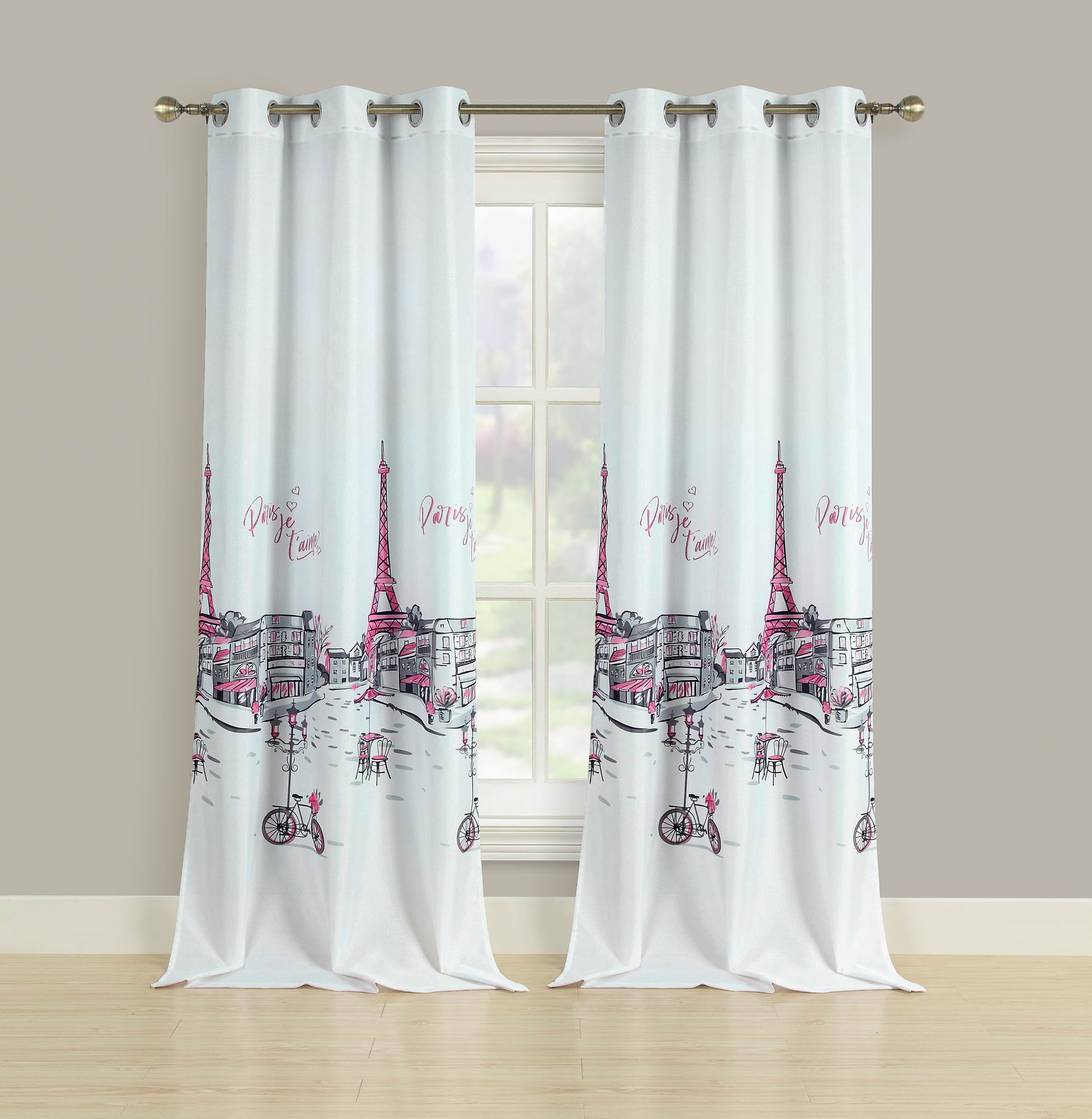 Detail Eiffel Tower Curtains Nomer 9