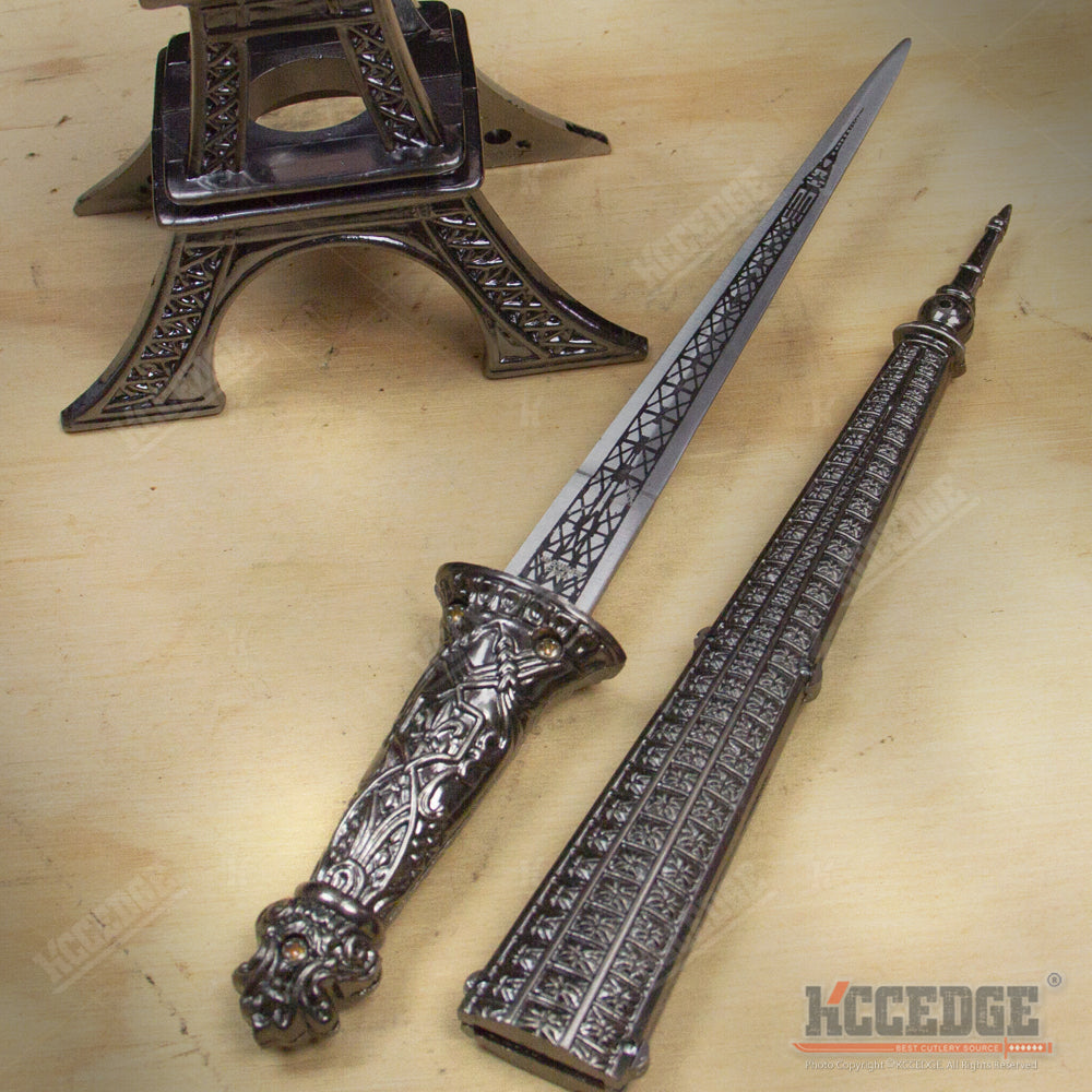 Detail Eiffel Tower Dagger Nomer 42