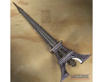 Detail Eiffel Tower Dagger Nomer 46