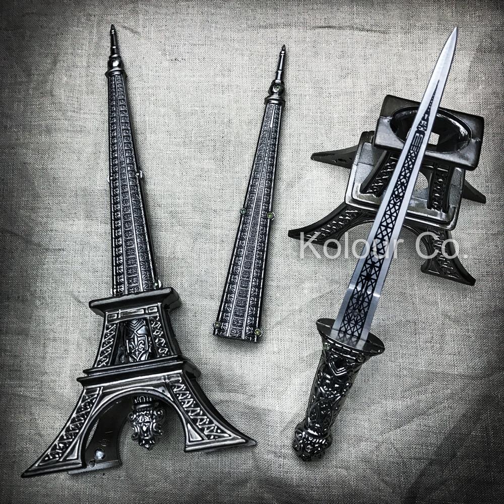 Detail Eiffel Tower Dagger Nomer 56