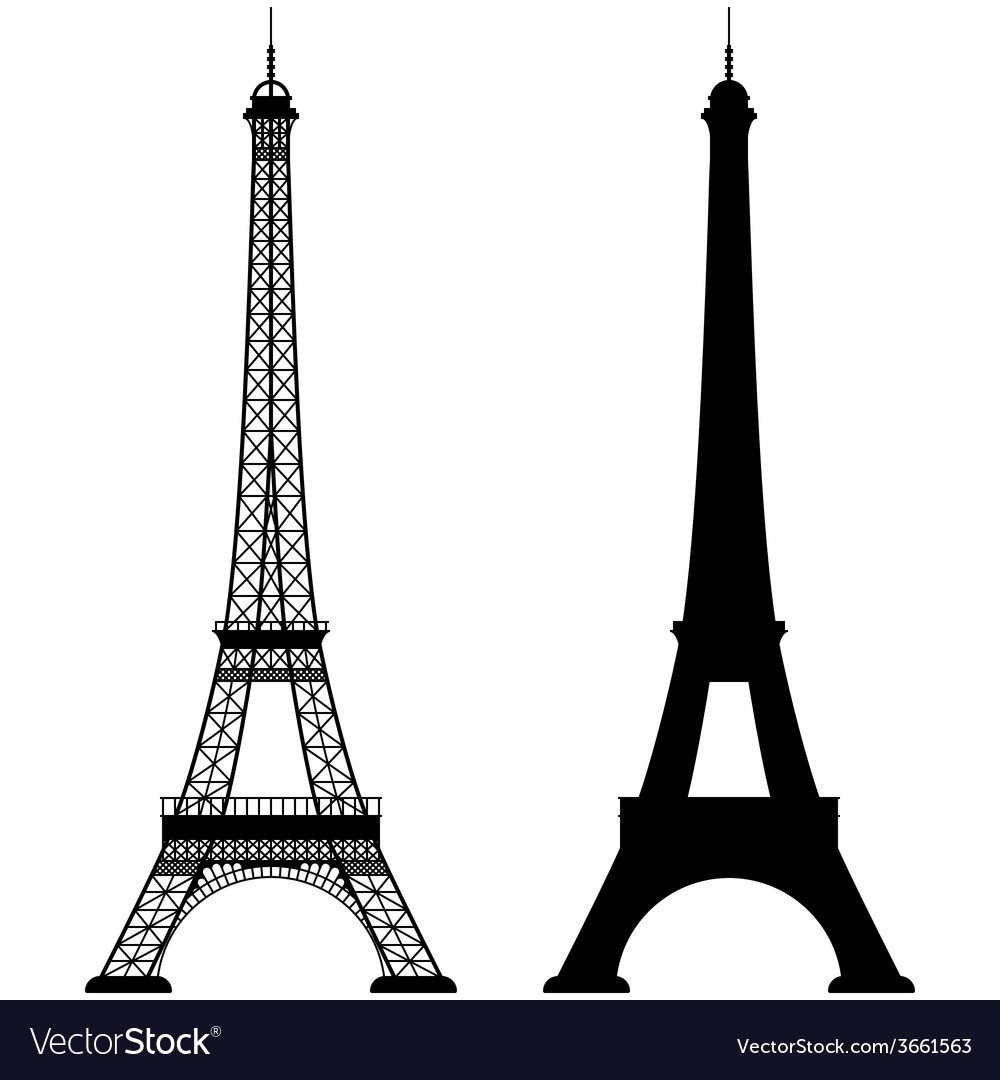 Detail Eiffel Tower Free Vector Nomer 2