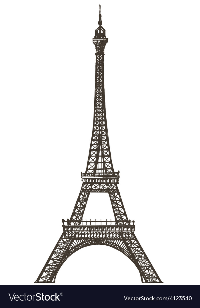 Detail Eiffel Tower Free Vector Nomer 15