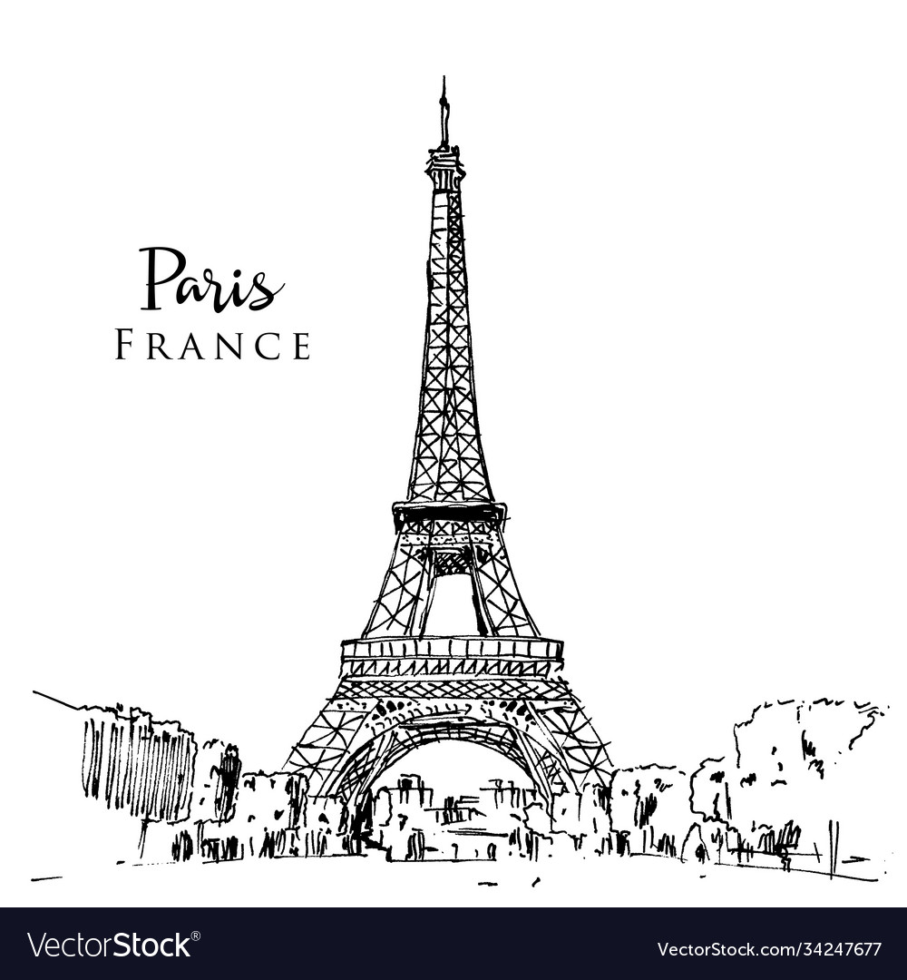 Detail Eiffel Tower Free Vector Nomer 39