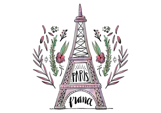 Detail Eiffel Tower Free Vector Nomer 41