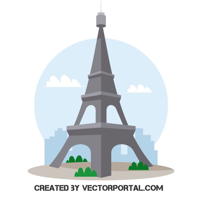 Detail Eiffel Tower Free Vector Nomer 55