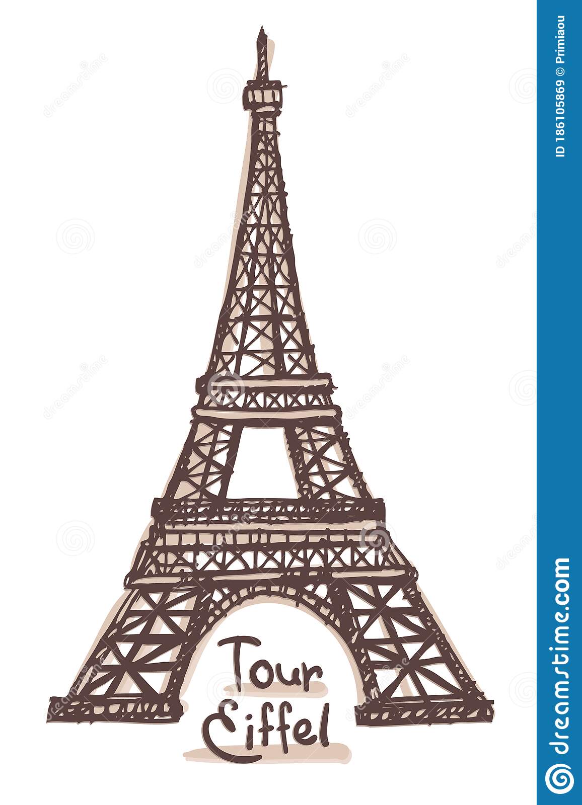 Detail Eiffel Tower Images Drawings Nomer 11