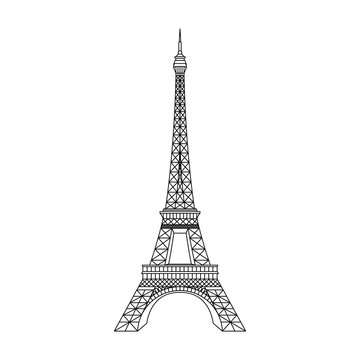 Detail Eiffel Tower Images Drawings Nomer 3