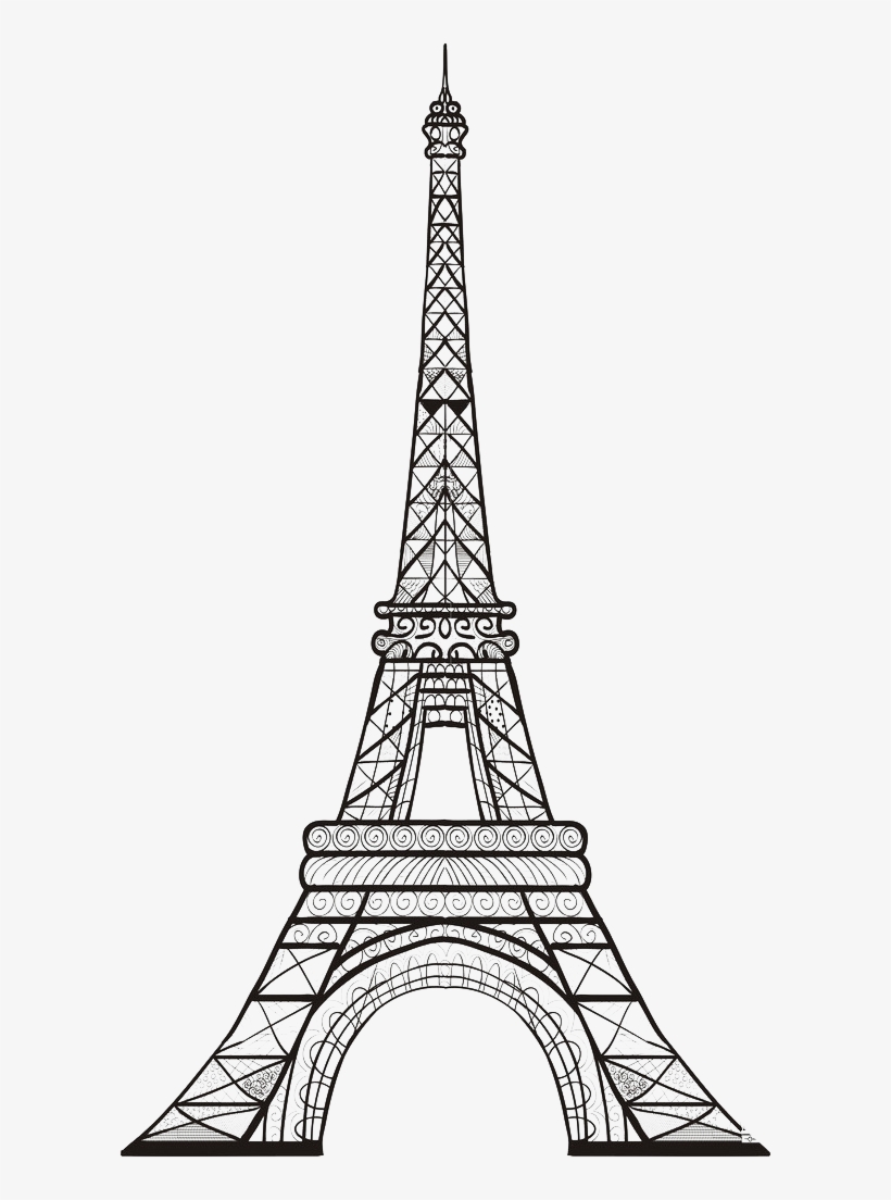 Detail Eiffel Tower Images Drawings Nomer 23