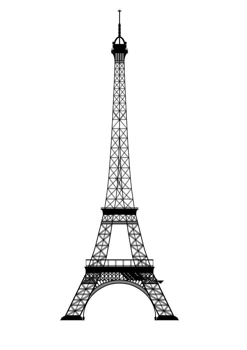 Detail Eiffel Tower Images Drawings Nomer 24