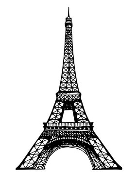 Detail Eiffel Tower Images Drawings Nomer 28