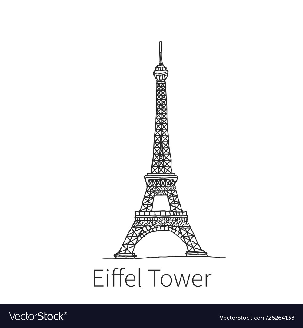 Detail Eiffel Tower Images Drawings Nomer 34