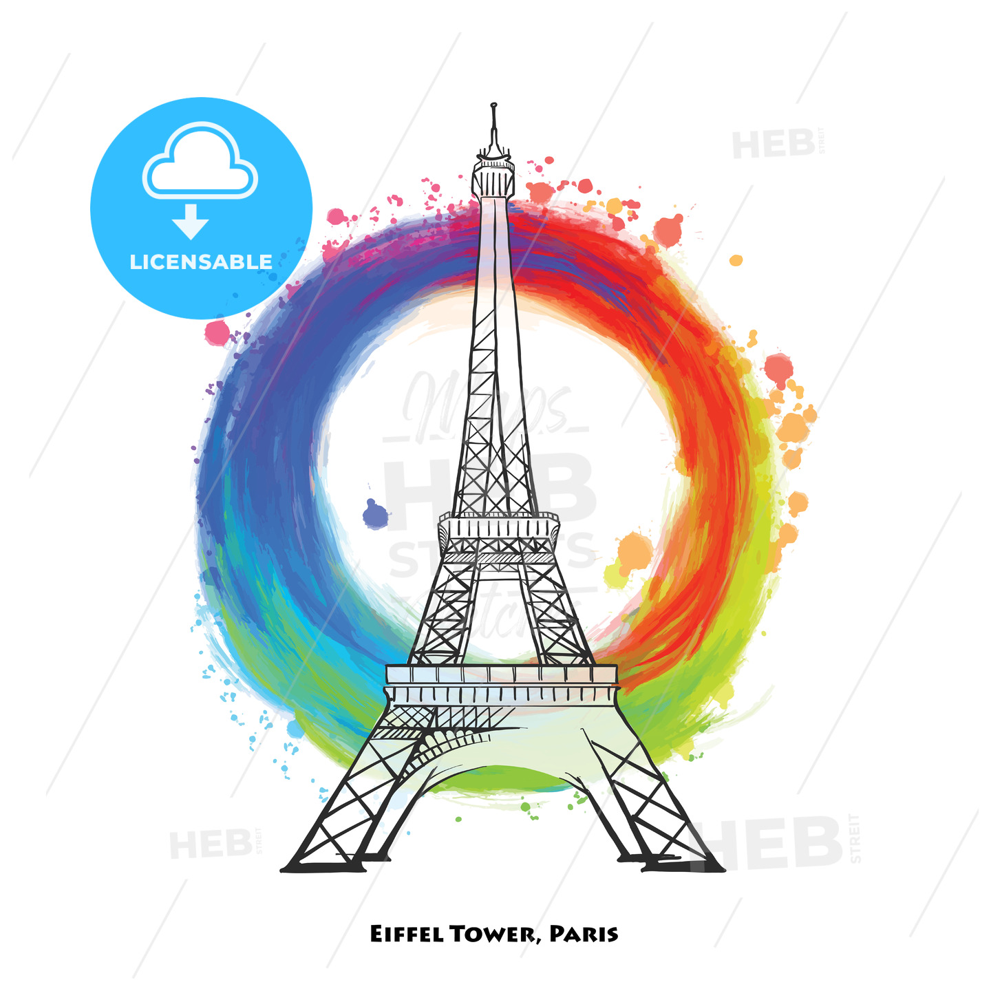 Detail Eiffel Tower Images Drawings Nomer 38