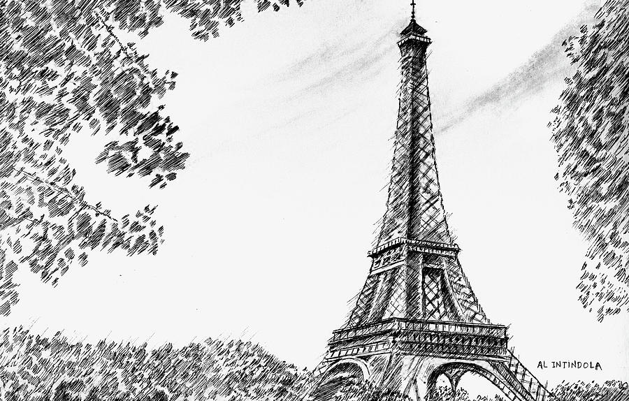 Detail Eiffel Tower Images Drawings Nomer 48