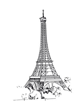 Download Eiffel Tower Images Drawings Nomer 56