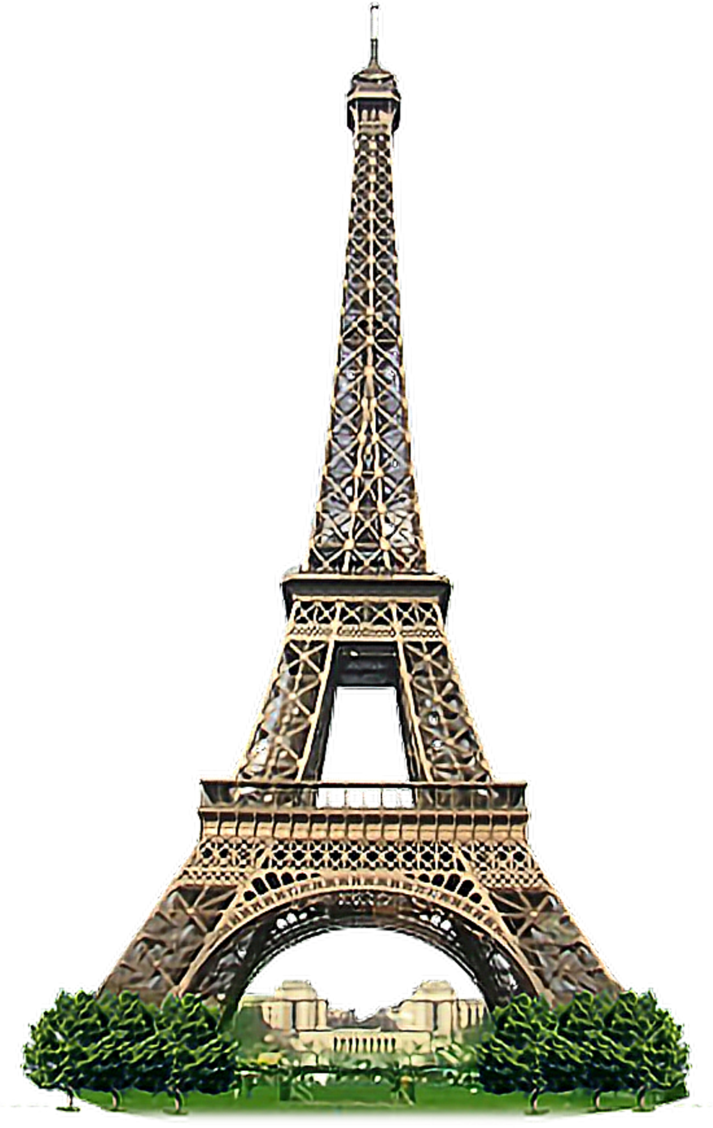 Detail Eiffel Tower No Background Nomer 20