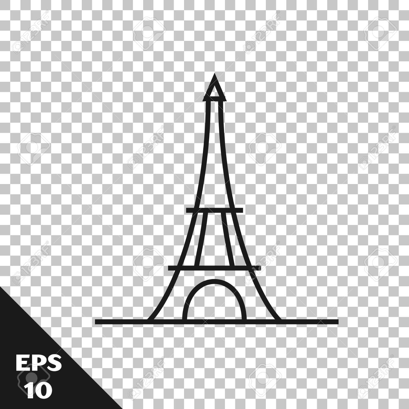 Detail Eiffel Tower No Background Nomer 27