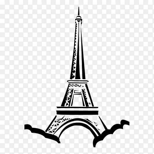 Detail Eiffel Tower No Background Nomer 45