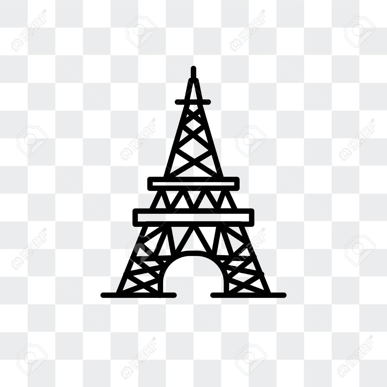 Detail Eiffel Tower No Background Nomer 46
