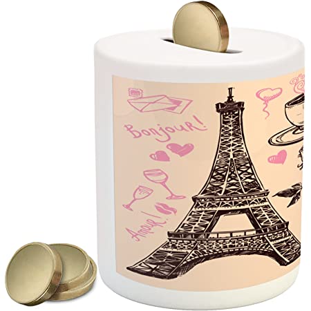 Eiffel Tower Piggy Bank - KibrisPDR