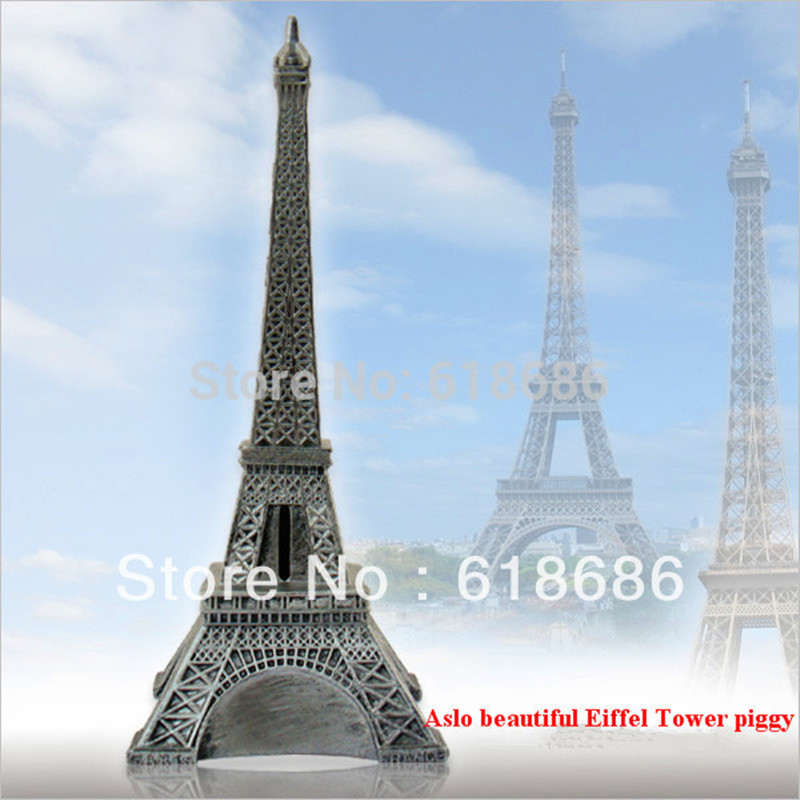 Detail Eiffel Tower Piggy Bank Nomer 47