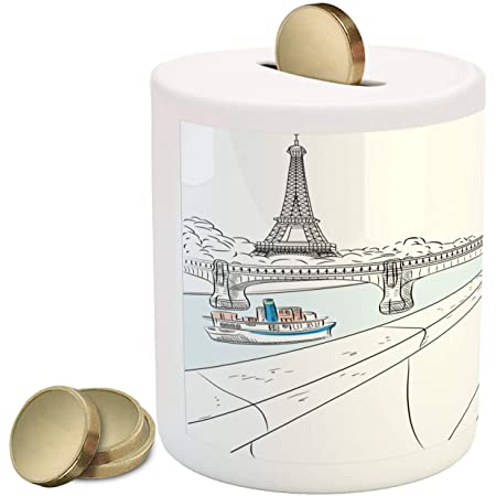 Detail Eiffel Tower Piggy Bank Nomer 10