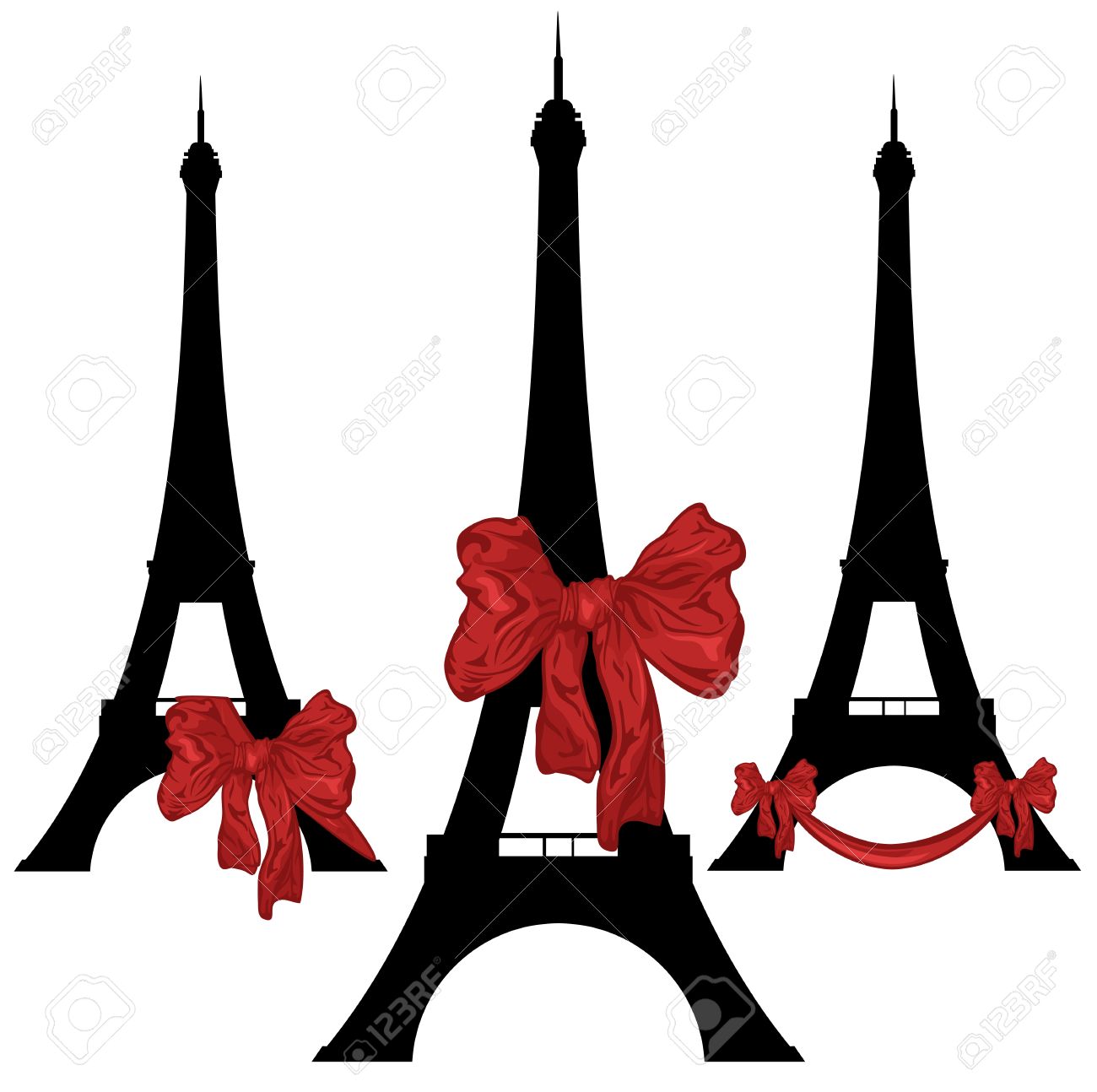 Detail Eiffel Tower Ribbon Nomer 3