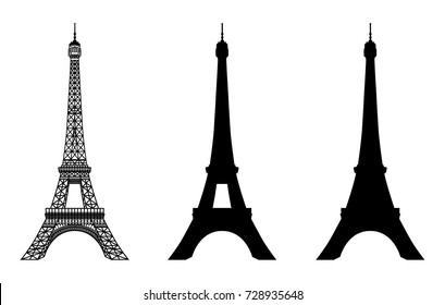 Detail Eiffel Tower Silhouette Nomer 16