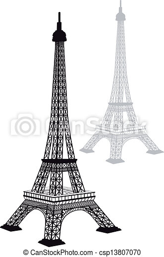 Detail Eiffel Tower Silhouette Nomer 40