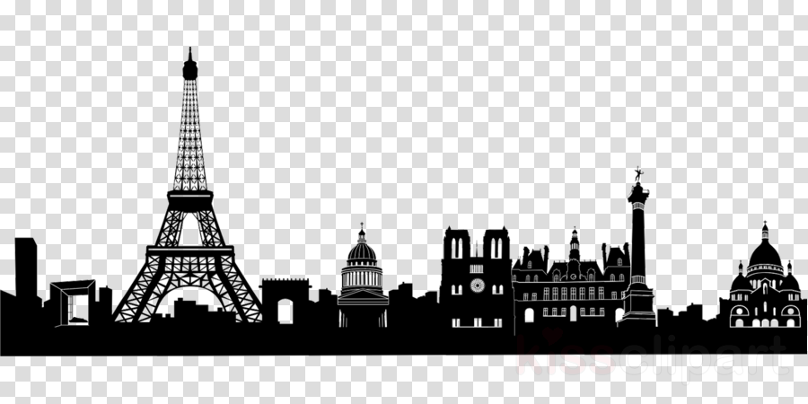 Detail Eiffel Tower Silhouette Png Nomer 42
