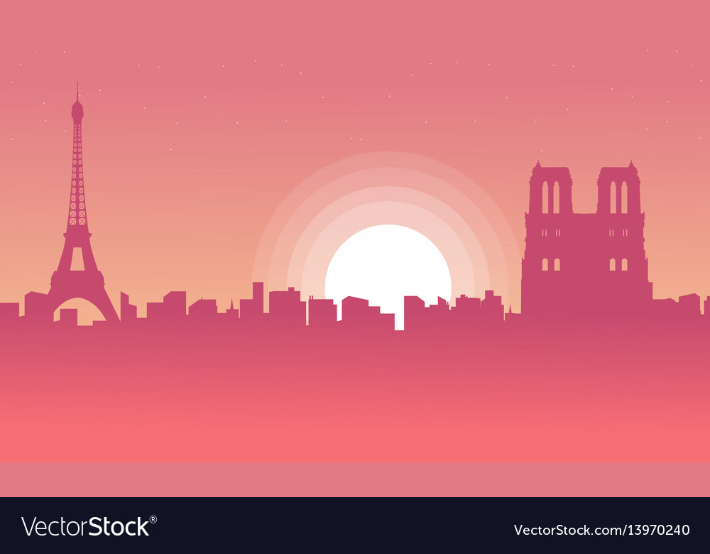 Detail Eiffel Tower Silhouette Png Nomer 53