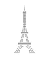 Detail Eiffel Tower Silhouette Vector Nomer 44