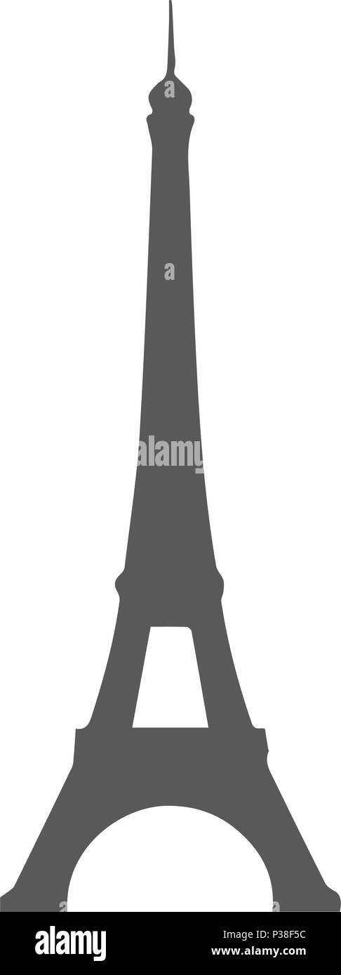 Detail Eiffel Tower Silhouette Vector Nomer 9