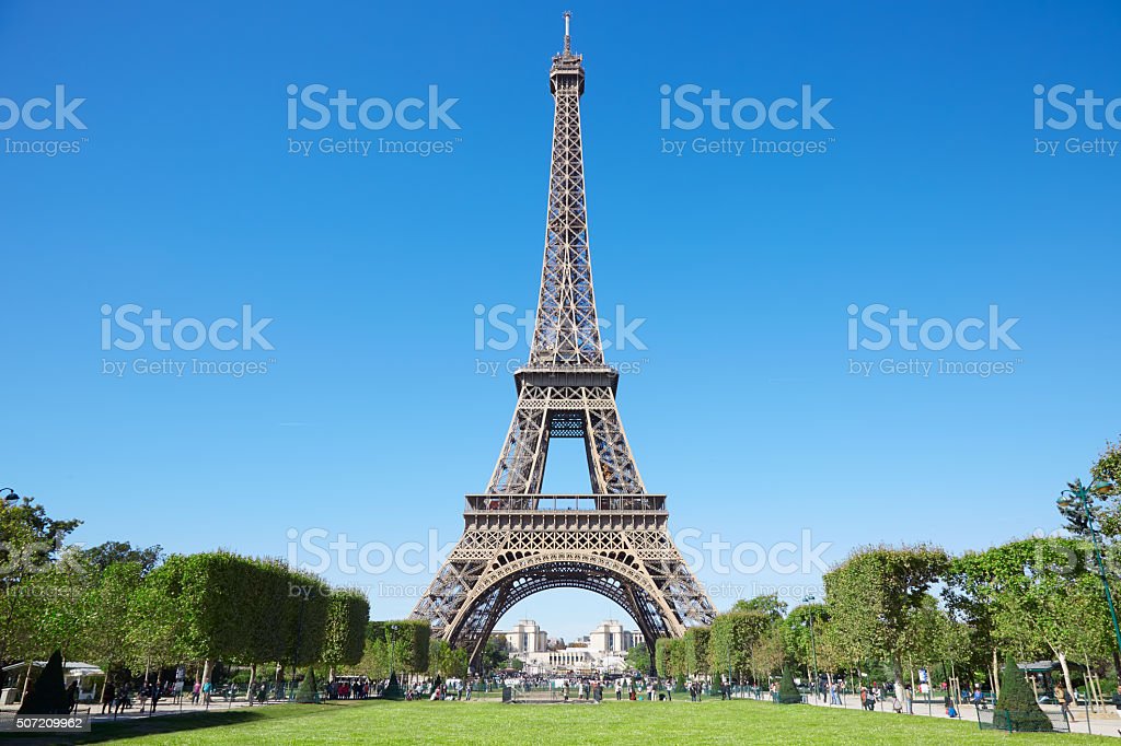 Detail Eiffel Tower Stock Photo Nomer 22