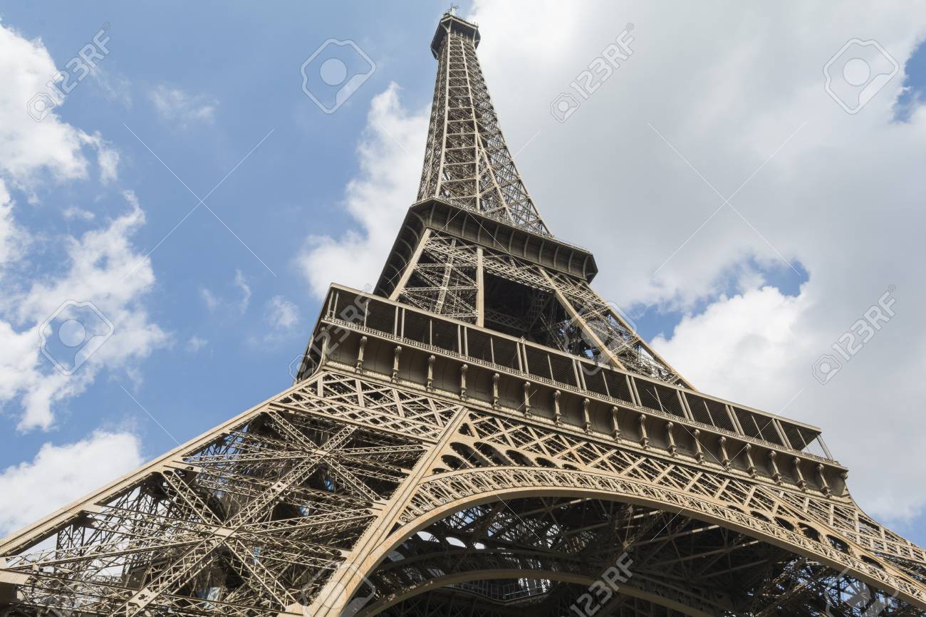 Detail Eiffel Tower Stock Photo Nomer 39