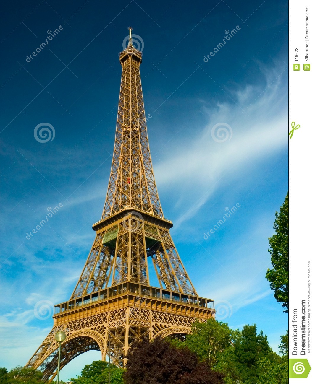 Detail Eiffel Tower Stock Photo Nomer 43