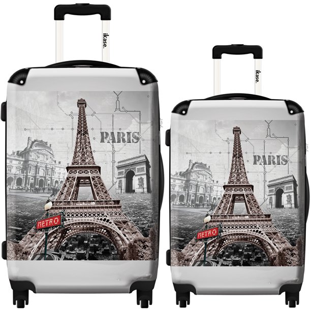 Detail Eiffel Tower Suitcase Nomer 2