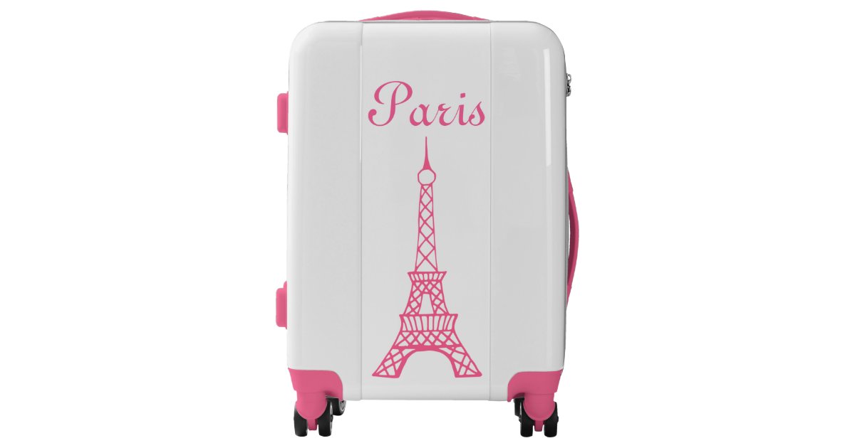 Detail Eiffel Tower Suitcase Nomer 12