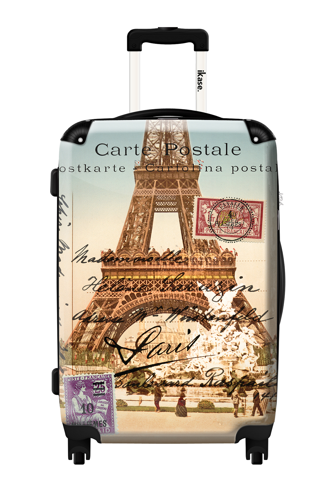 Detail Eiffel Tower Suitcase Nomer 3