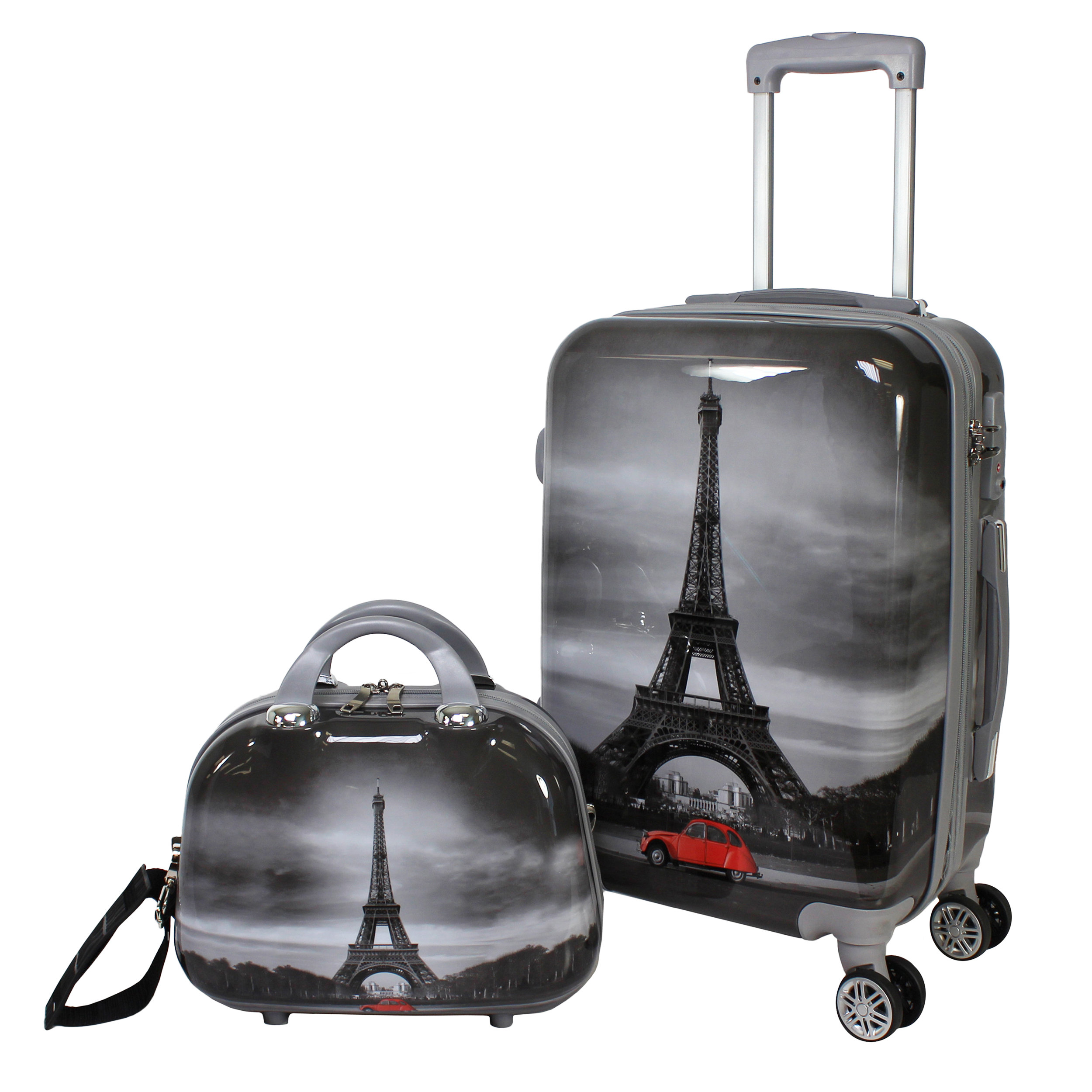 Detail Eiffel Tower Suitcase Nomer 28