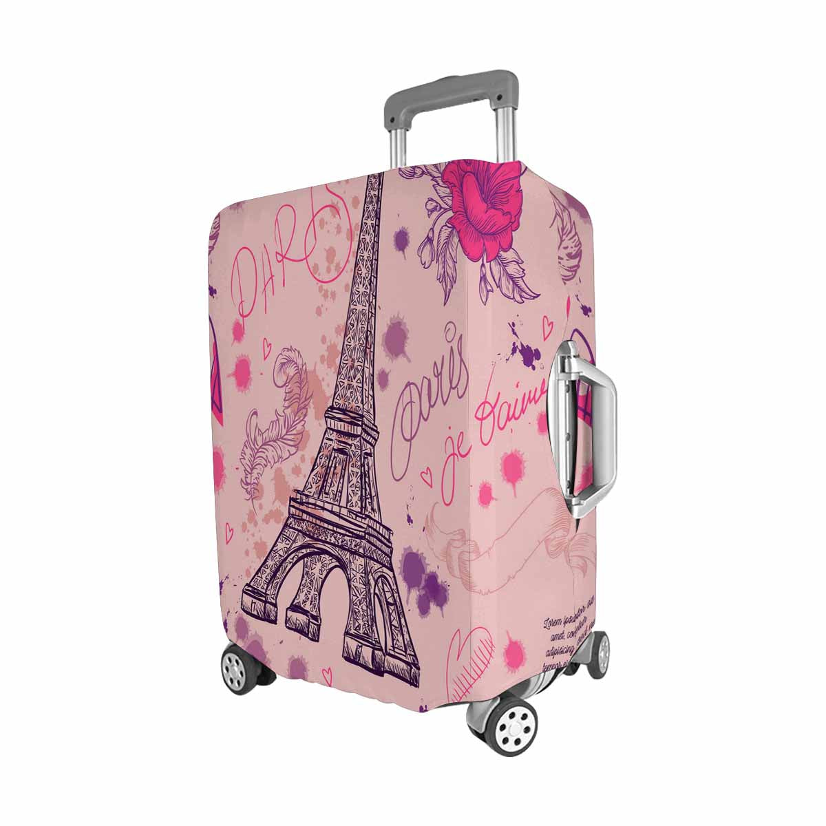 Detail Eiffel Tower Suitcase Nomer 36