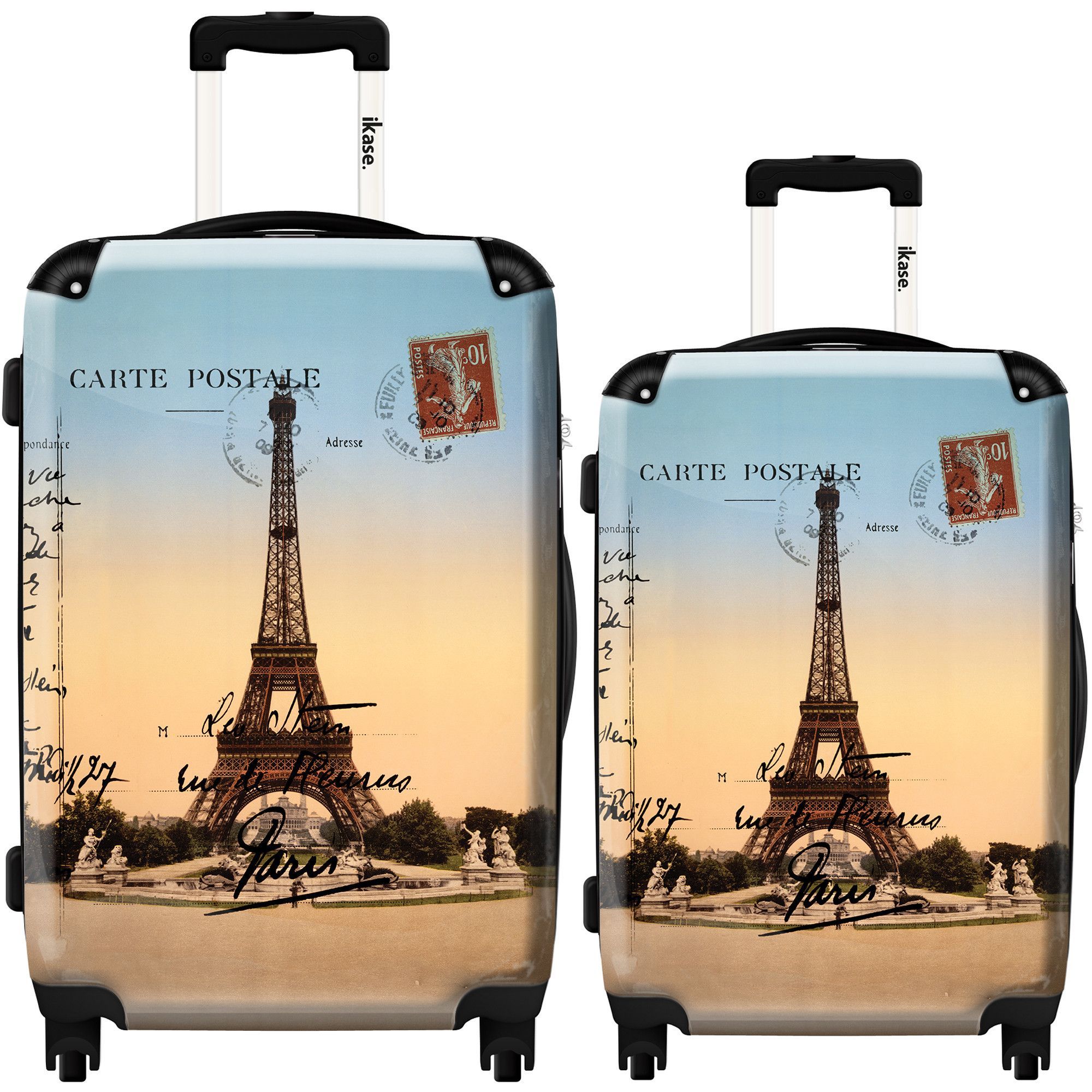 Detail Eiffel Tower Suitcase Nomer 43