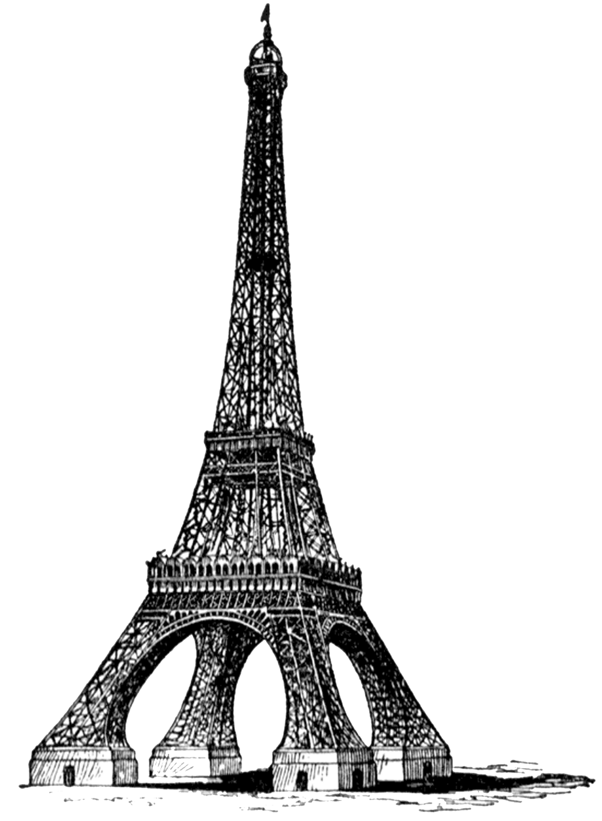 Eiffel Tower Transparent Background - KibrisPDR